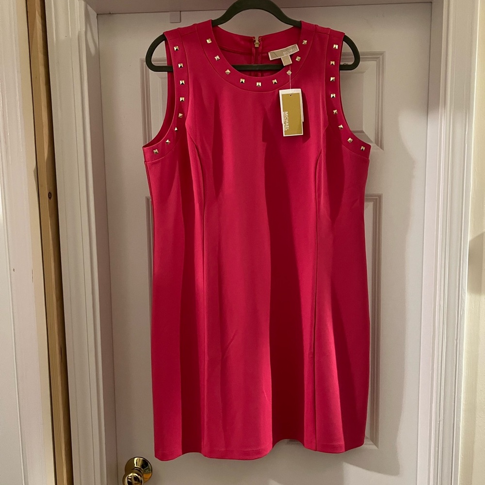 NWT Michael Kors pink cocktail dress